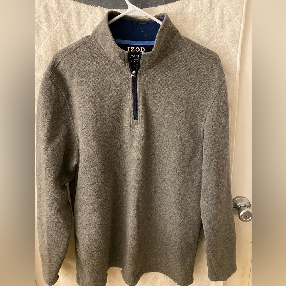 Mens Large 3/4 zip